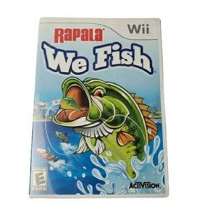 Nintendo Wii Rapala: We Fish Video Game (Complete, 2009)